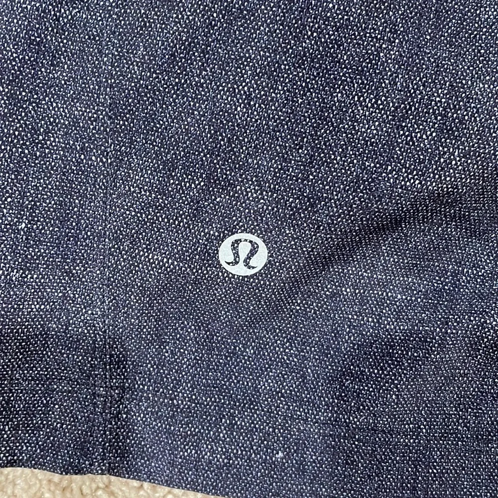 Lululemon Dark gray and black mens shorts.